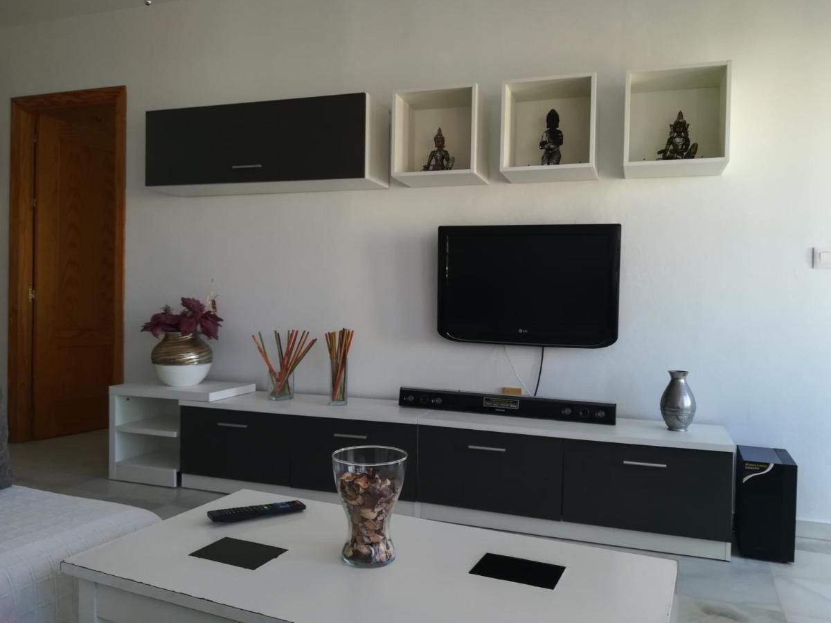 Moguz Flat Apartment Tarifa Bagian luar foto